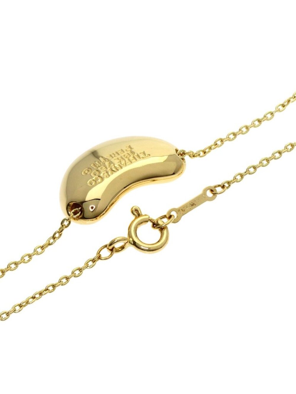 Tiffany & Co Bean Necklace 18k Yellow Gold - Picture 2 of 5